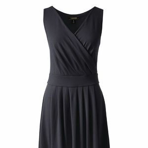 NWT Land's End Fit and Flare Petite Dress LBD